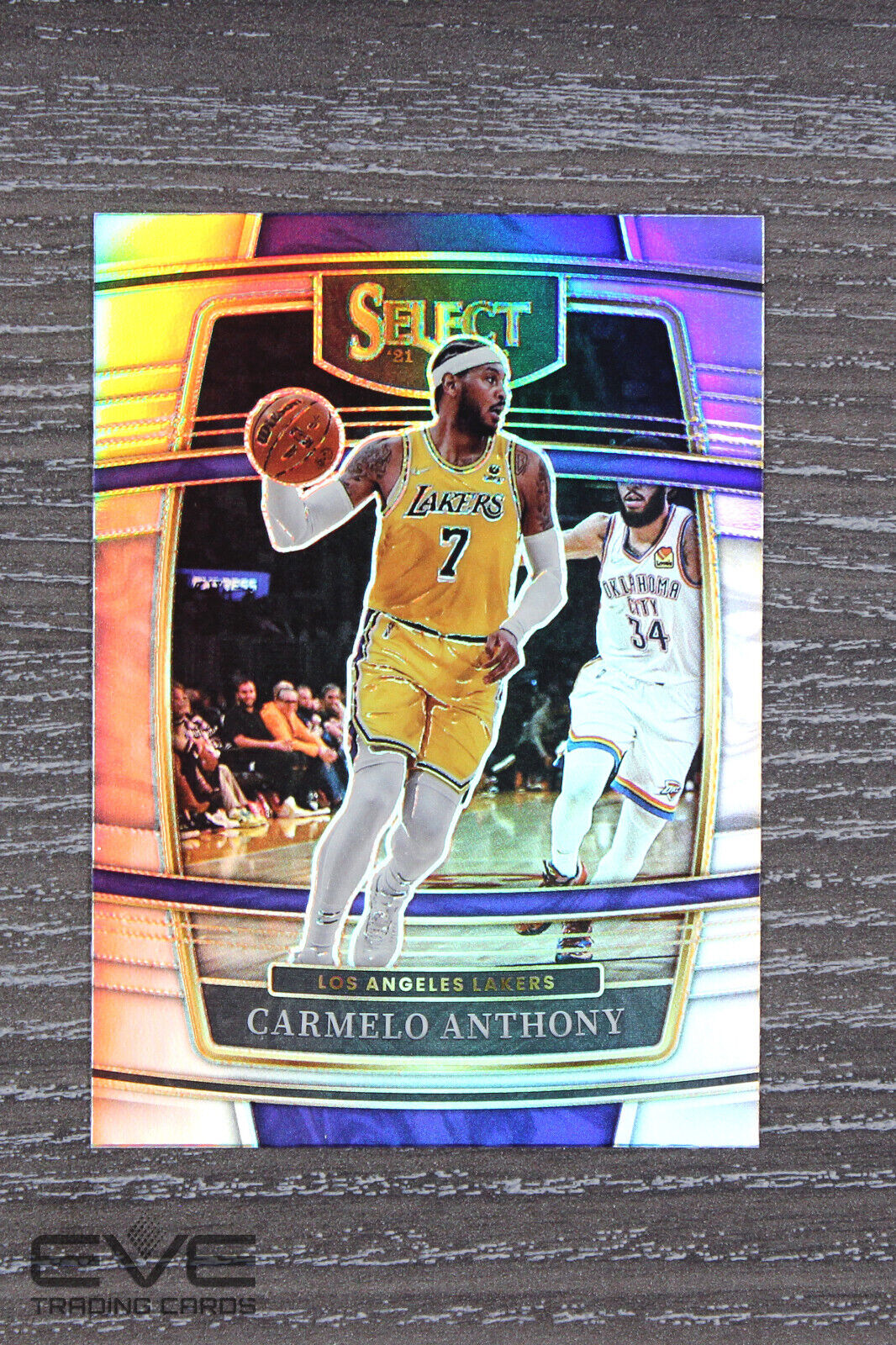 2021-22 Panini NBA Select Basketball #31 Carmelo Anthony Silver Prizm NM/M