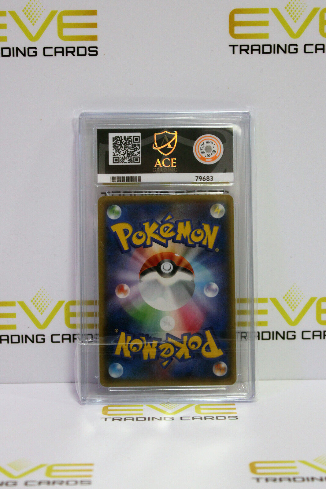 Graded Pokemon Card - #027/150 2018 GX Ultra Shiny Glaceon GX Holo Jpn - Ace 10