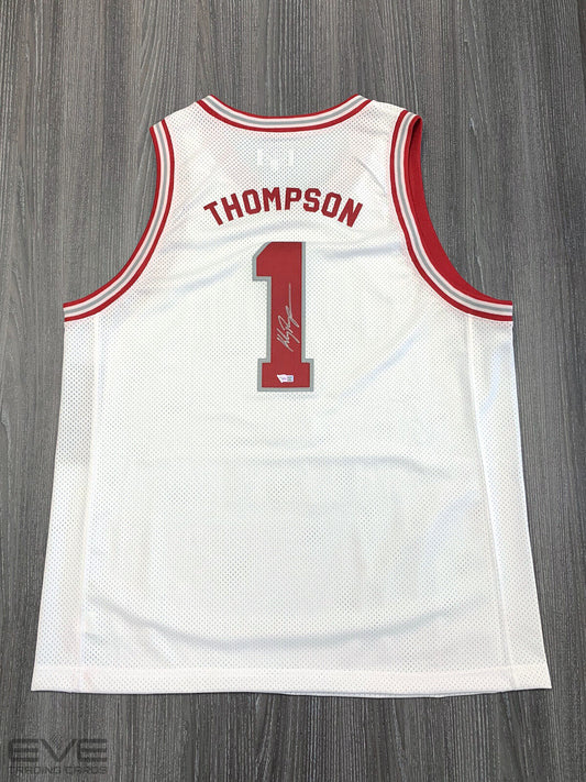 Klay Thompson Autograph Washington State College Basketball Jersey Fanatics COA