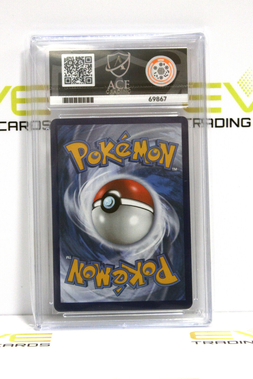 Graded Pokémon Card - #099/189 2022 Darkrai VStar Astral Radiance Holo - Ace 9