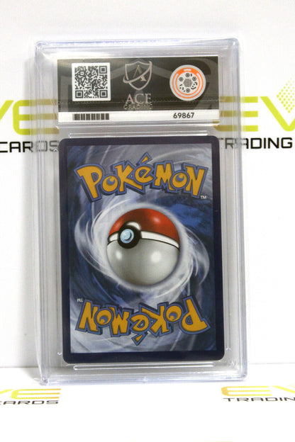 Graded Pokémon Card - #099/189 2022 Darkrai VStar Astral Radiance Holo - Ace 9