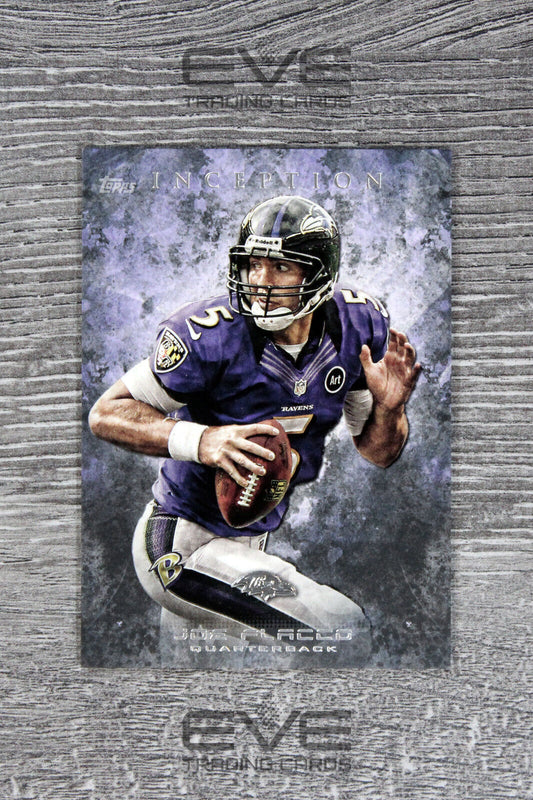 2013 Topps Inception NFL Card #1 Joe Flacco Quarterback