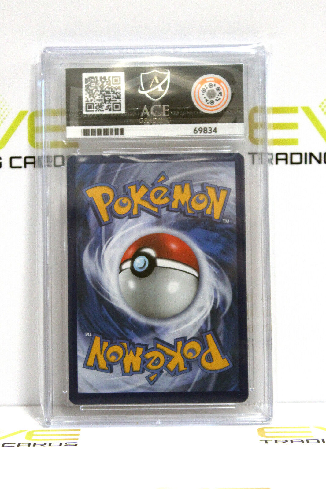 Graded Pokémon Card - #010/078 2022 Charizard Pokemon Go Reverse Foil - Ace 8