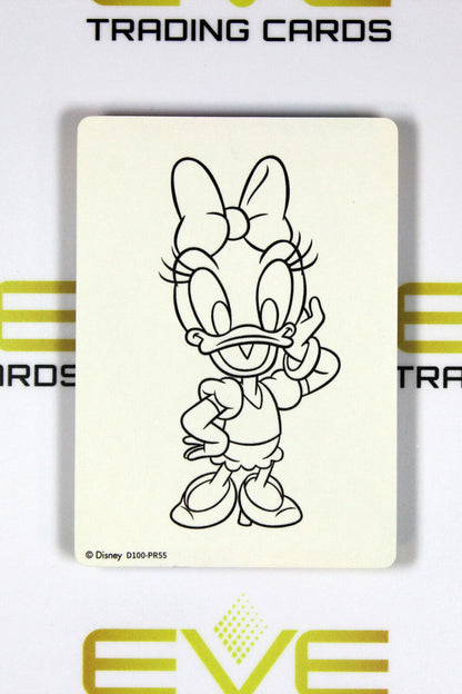 Card Fun 2023 Disney 100 Joyful Case Topper Promo Sketch - D100-PR55 Daisy Duck