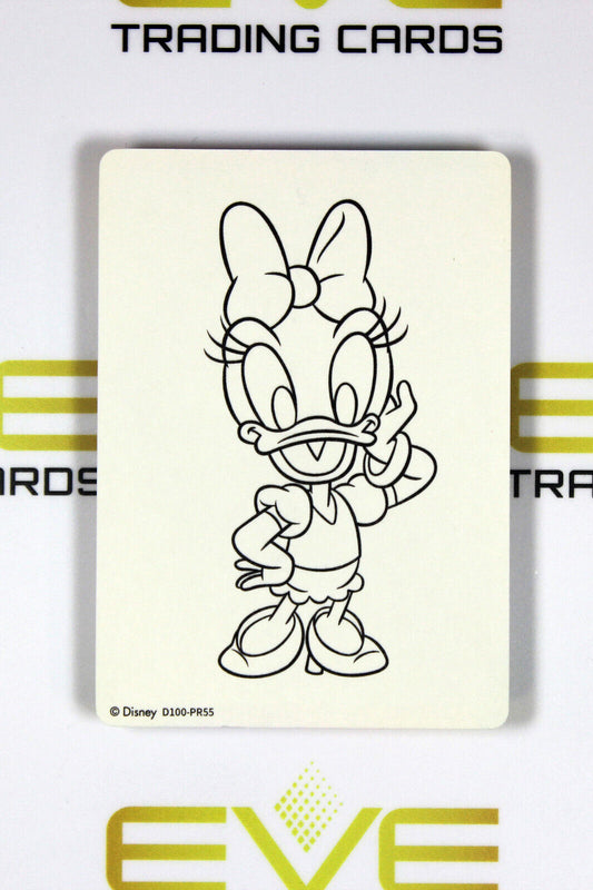 Card Fun 2023 Disney 100 Joyful Case Topper Promo Sketch - D100-PR55 Daisy Duck