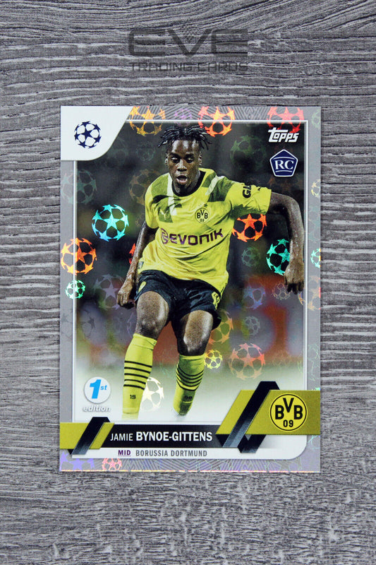 2022-23 Topps UEFA Club Competitions 1st Edition 43 Jamie Bynoe-Gittens Starball