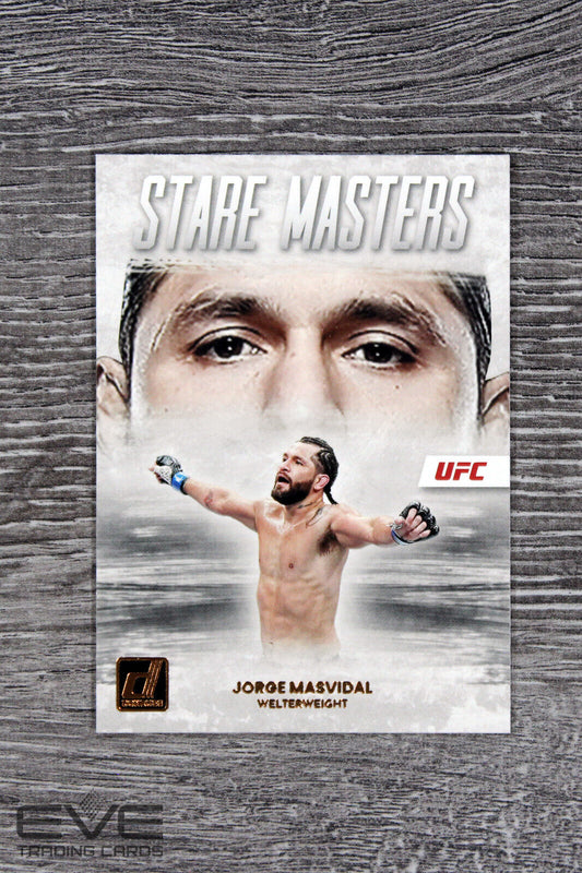 2023 Panini Donruss UFC Card "Stare Masters" #2 Jorge Masvidal - NM/M