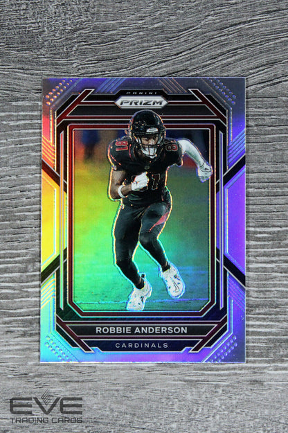 2022 Panini Prizm Football NFL Card #42 Robbie Anderson Silver Prizm NM/M