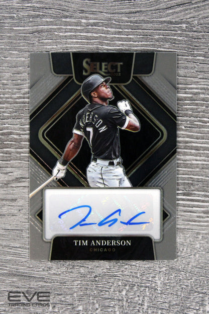 2022 Panini Select Baseball Card #S-TA Tim Anderson Signatures - NM/M /90 Auto