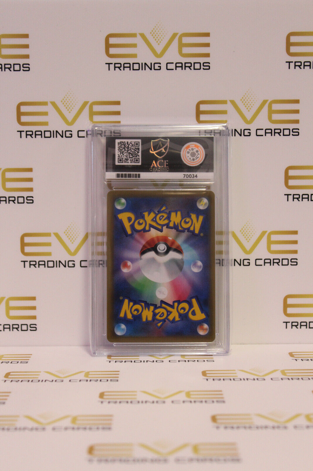 Graded Pokemon Card - 120/184 2021 VMAX Climax Rayquaza VMAX Holo JPN - Ace 9