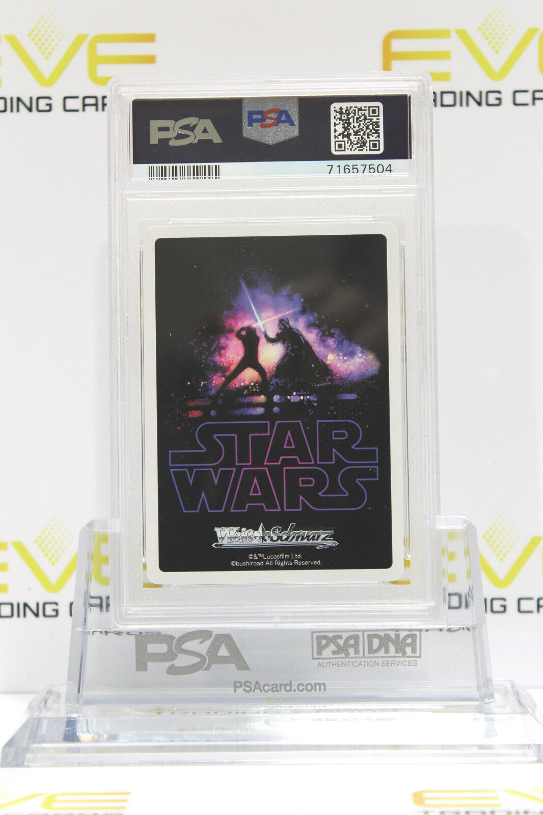 2022 Weiss Schwarz Star Wars Card One With the Force SW/S49-T19SP SP - PSA 10