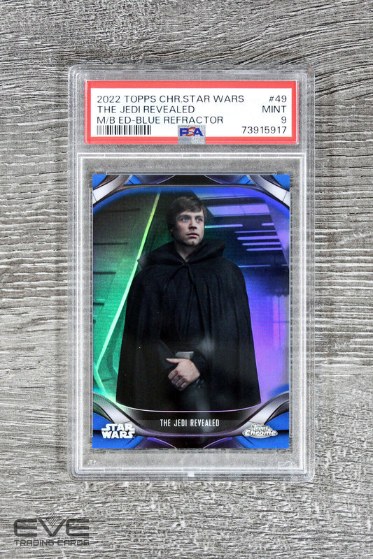 2022 Topps Star Wars Mandalorian #S2-49 The Jedi Revealed /99 PSA 9 1st on Print