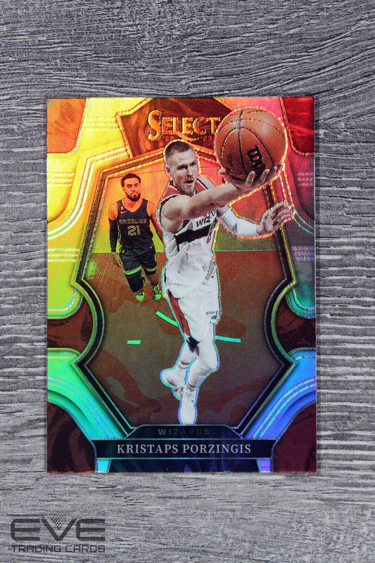 2022-23 Panini Select Basketball Card #104 Kristaps Porzingis Silver Prizm -NM/M