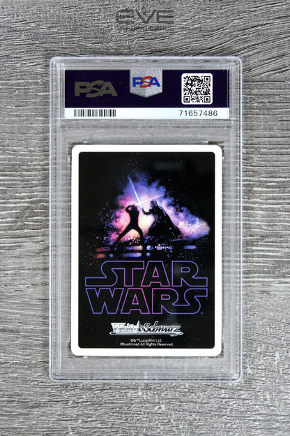 2022 Weiss Schwarz Japanese Star Wars Card "Awakening" Rey SW/S49-088S - PSA 10