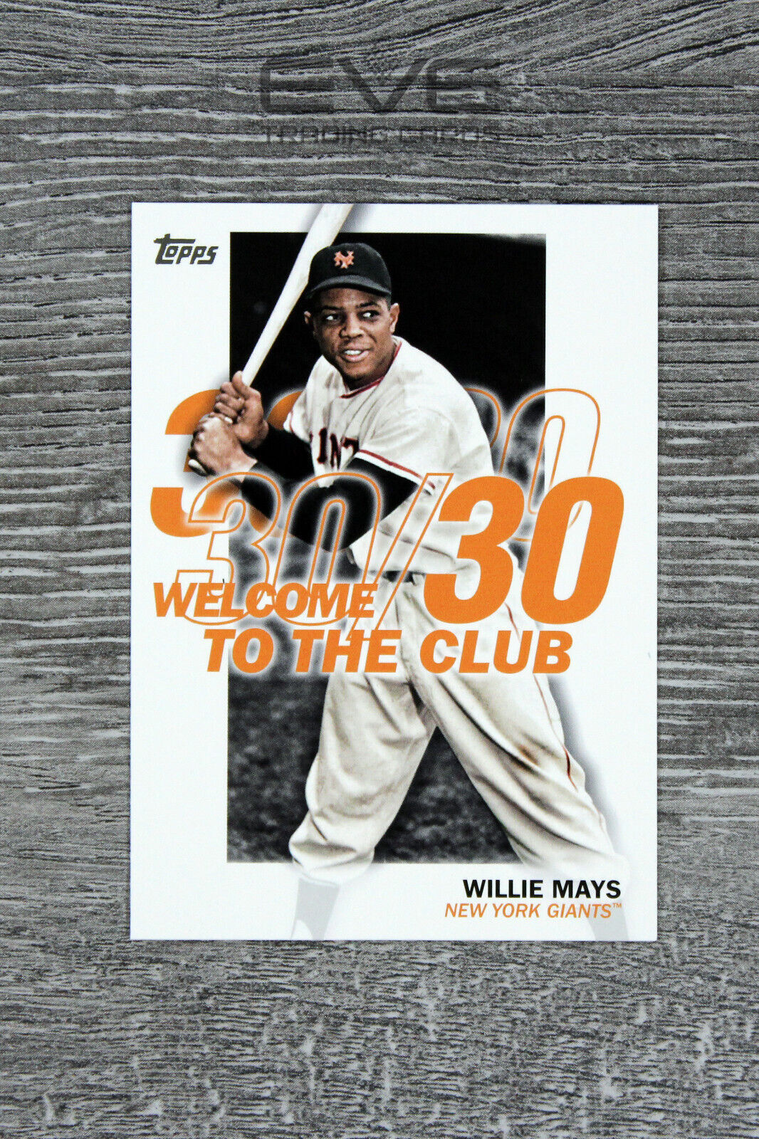 2023 Topps Baseball Card - WC-8 Willie Mays 30-30 Welcome to the Club - NM/M