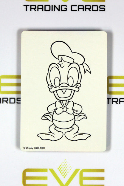 Card Fun 2023 Disney 100 Joyful Case Topper Promo Sketch - D100-PR64 Donald Duck