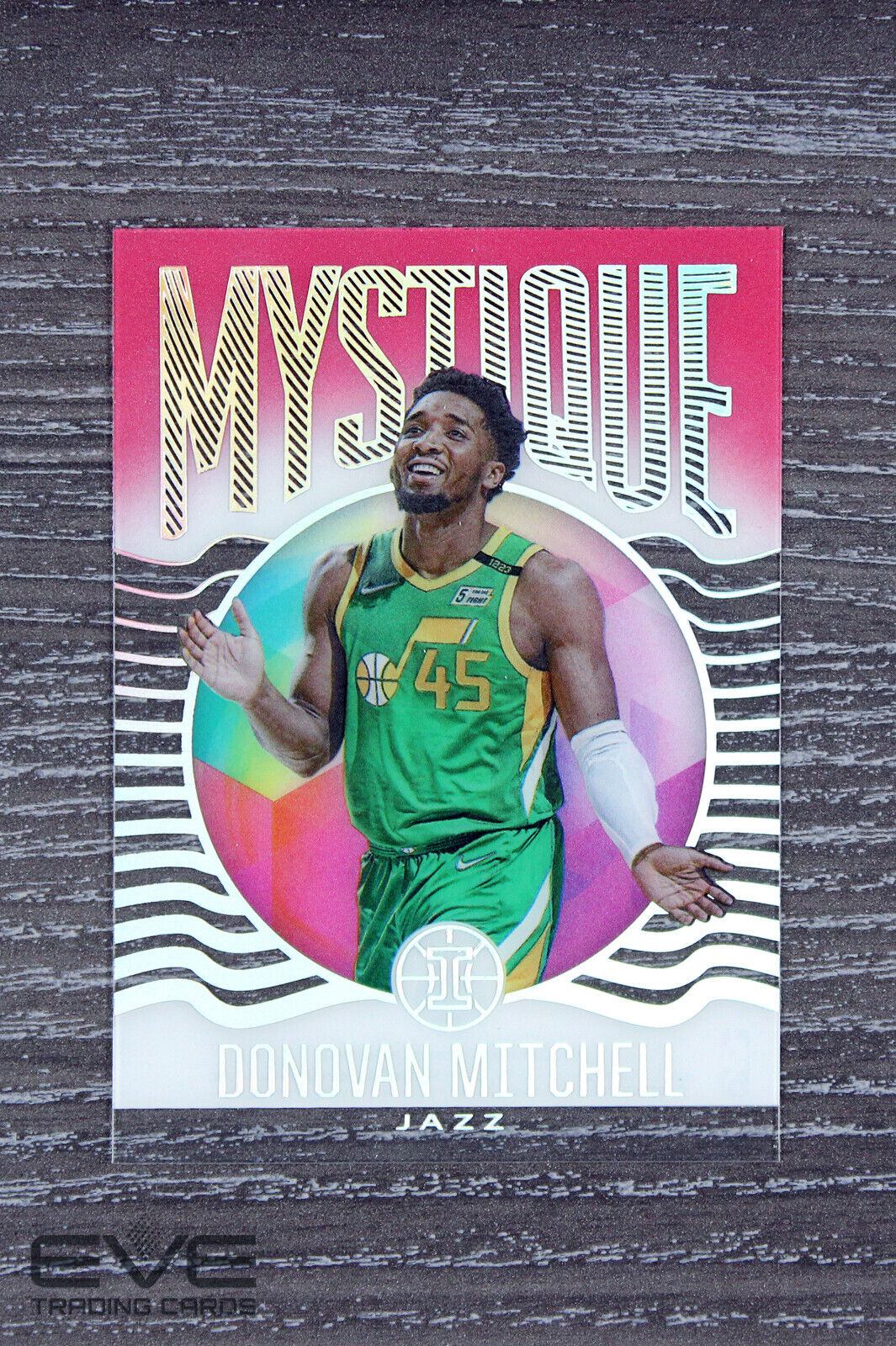 2020-21 Panini Illusions NBA Card #6 Donovan Mitchell Mystique Acetate Pink NM/M