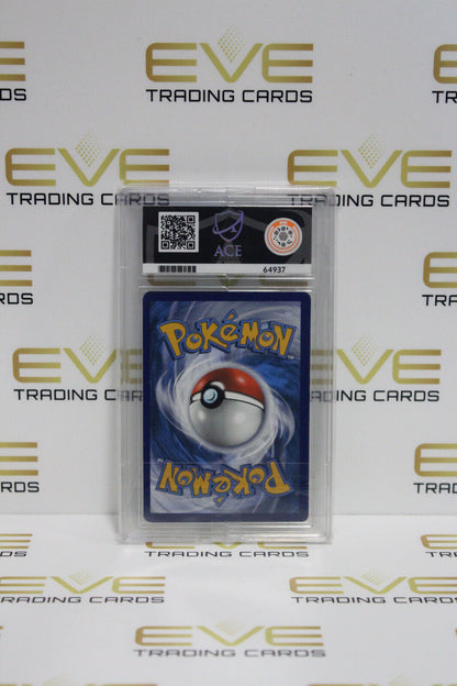 Graded Pokemon Card - #008/025 2021 Celebrations Surfing Pikachu V Holo - Ace 8