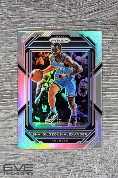 2023 Panini Silver Prizm Basketball Card #64 Shae Gilgeous-Alexander - NM/M