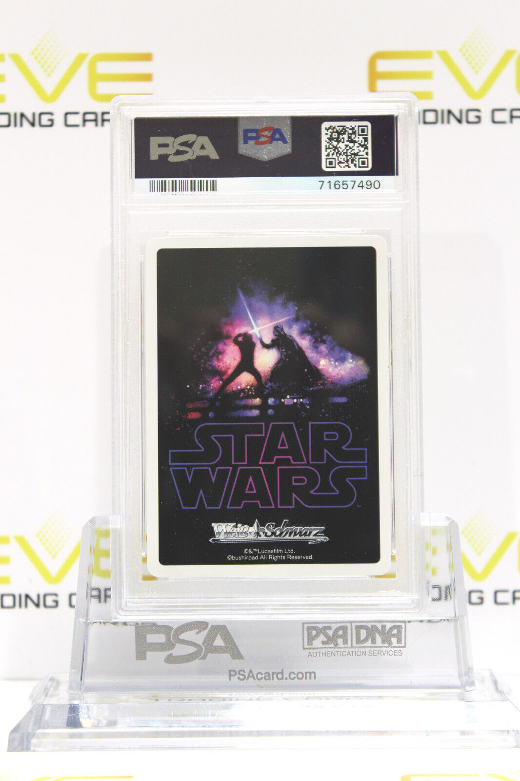 2022 Weiss Schwarz Star Wars Card Something To Protect Rey SW/S49-T16S - PSA 9