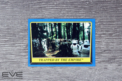 1983 Topps Vintage Star Wars Return of the Jedi Card #191 Trapped by the Empire