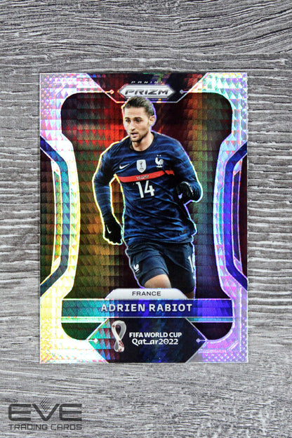 2022 Panini Hyper Prizm FIFA World Cup Soccer Card #95 Adrien Rabiot - NM/M