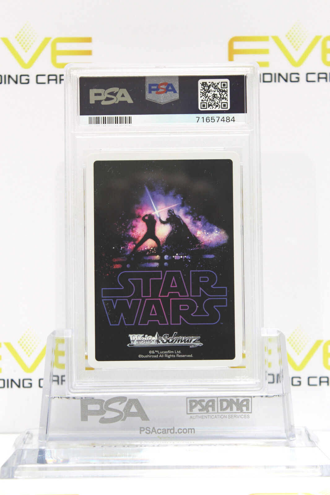 2022 Weiss Schwarz Japanese Star Wars Card New Name Finn SW/S49-008S SR - PSA 10