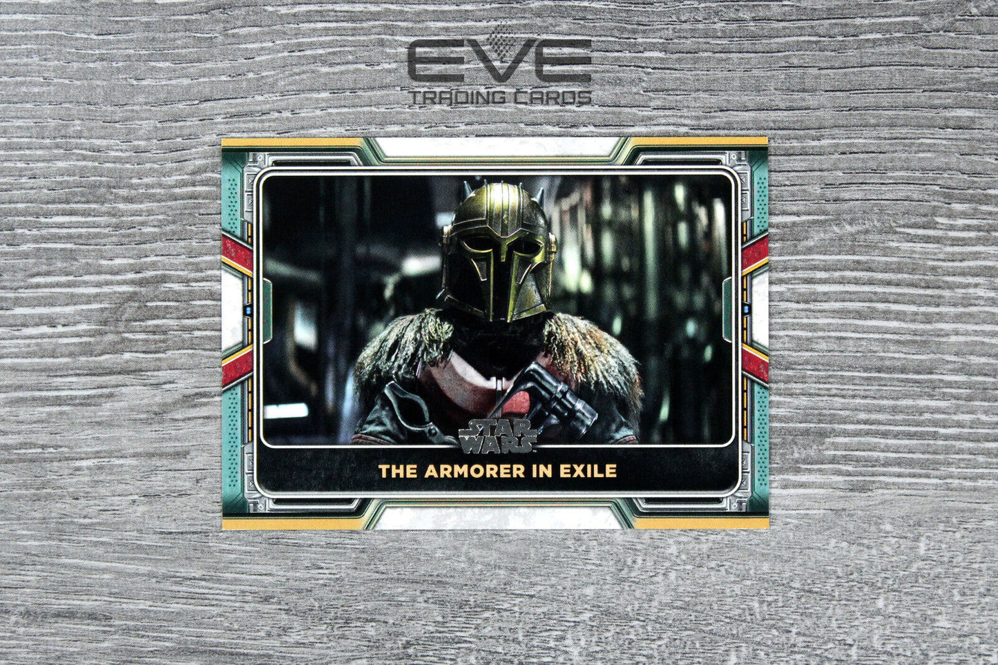 2022 Topps Star Wars Book of Boba Fett Card #64 The Armorer in Exile
