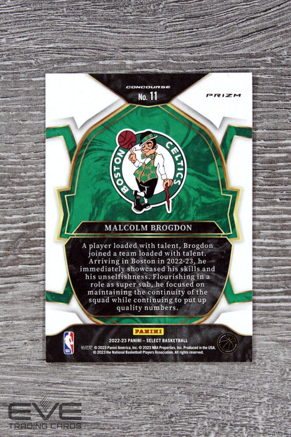2023 Panini Select Basketball Card #11 Malcolm Brogdon Tri-Color Prizm - NM/M