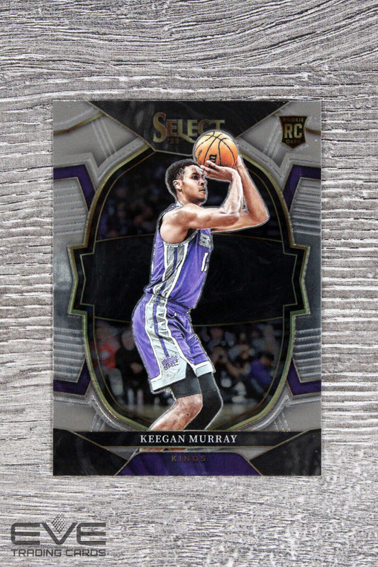 2022-23 Panini Select Basketball Card #81 Keegan Murray Base Rookie Card - NM/M