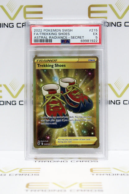 Graded Pokemon Card- 215/189 2022 Trekking Shoes Astral Radiance Full Art -PSA 5