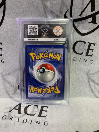 Graded Pokemon Card - #61/82 2000 Team Rocket Mankey - Ace 9