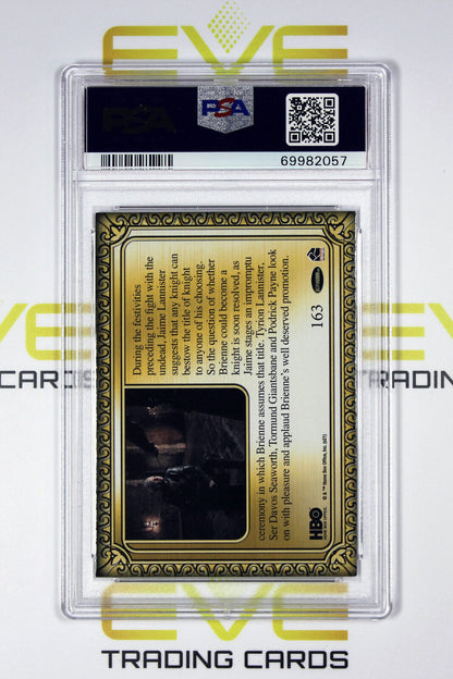 Graded Game of Thrones Card - #163 2021 Brienne of Tarth Becomes A Knight -PSA 9