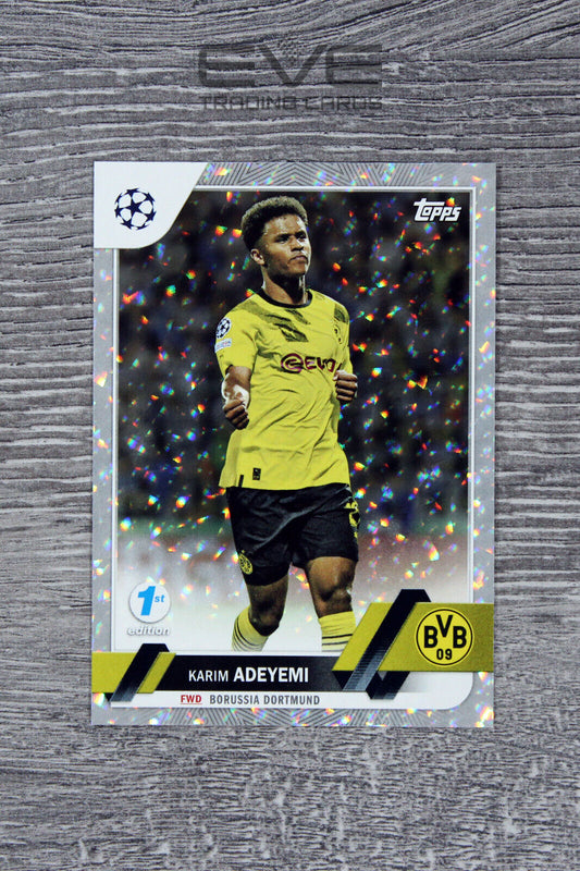 2022-23 Topps UEFA Club Competitions 1st Edition #122 Karim Adeyemi Icy Foil