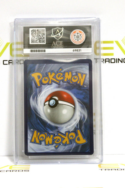 Graded Pokémon Card - #075/078 2022 Melmetal V Pokemon Go Full Art - Ace 10