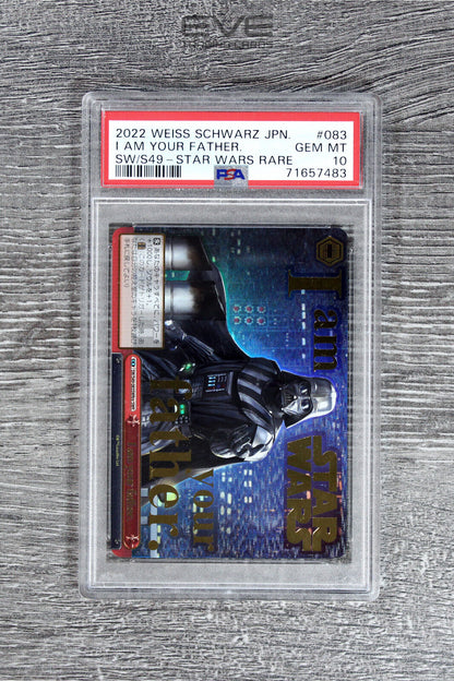 2022 Weiss Schwarz Japanese Star Wars Card I Am Your Father SW/S49-083 - PSA 10