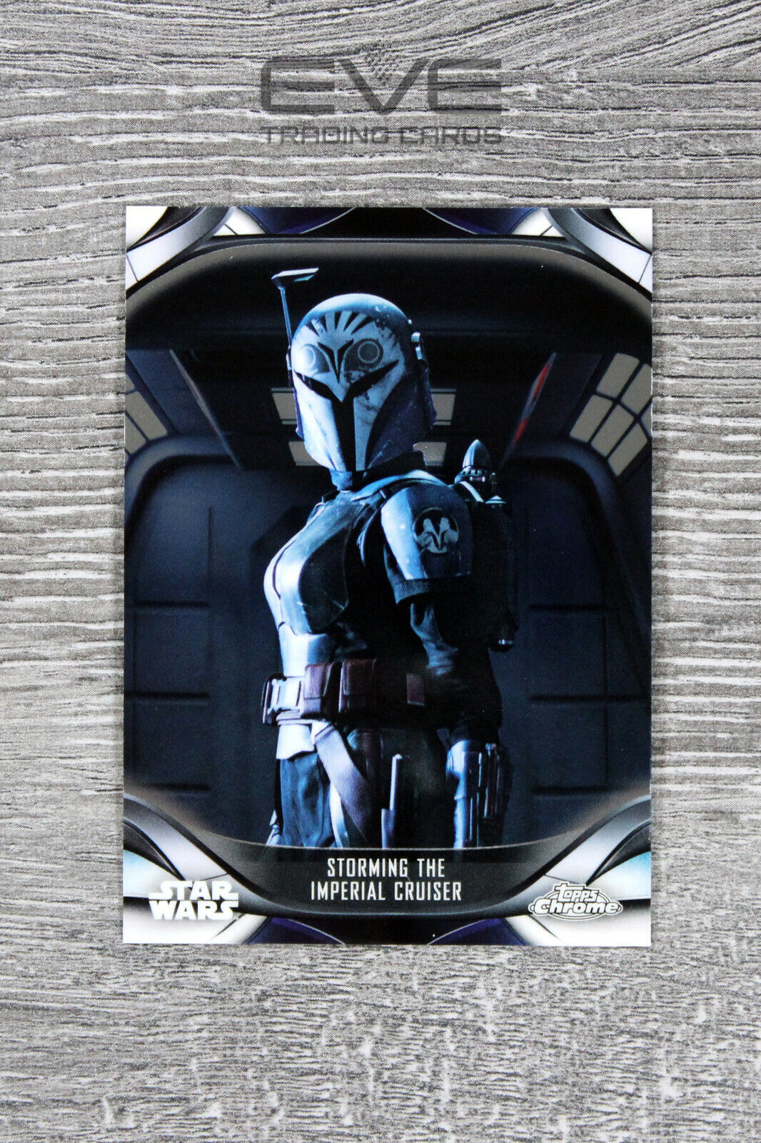 2022 Topps Star Wars The Mandalorian Card #S2-17 Storming the Imperial Cruiser