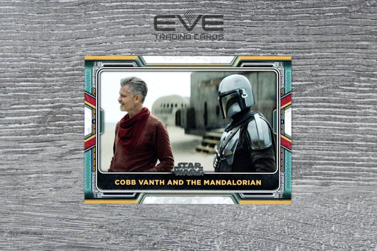 2022 Topps Star Wars Book of Boba Fett Card #83 Cobb Vanth and The Mandalorian