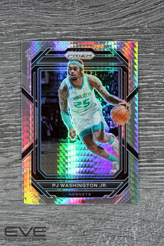 2023 Panini Silver Prizm Basketball Card #160 PJ Washington Jr - NM/M
