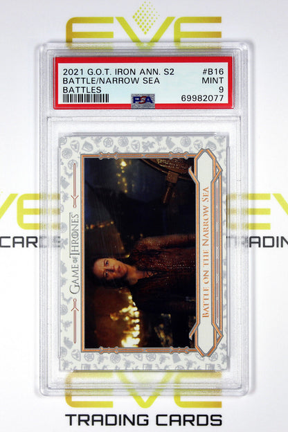 Graded Game of Thrones Card - #B16 2021 Battle on the Narrow Sea - PSA 9