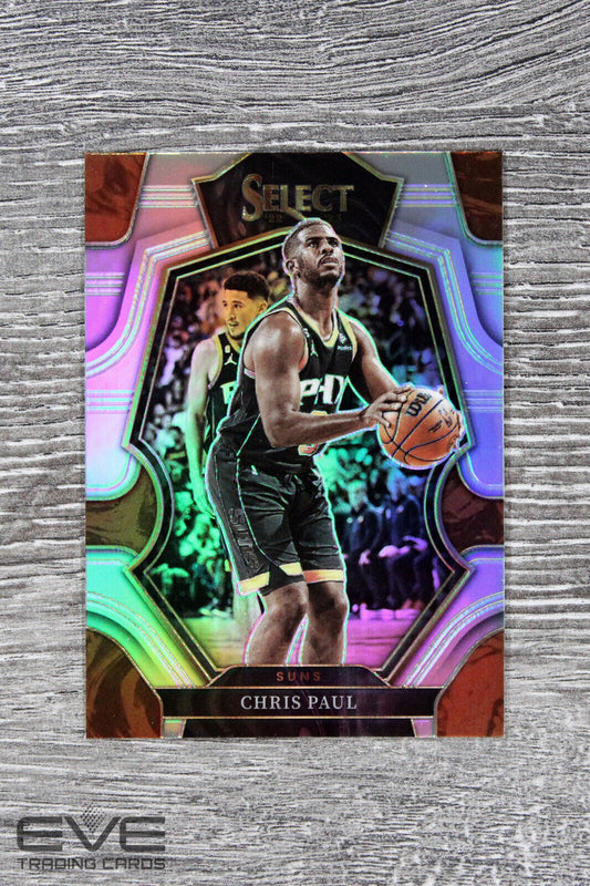 2023 Panini Select Basketball Card #150 Chris Paul Silver Prizm - NM/M